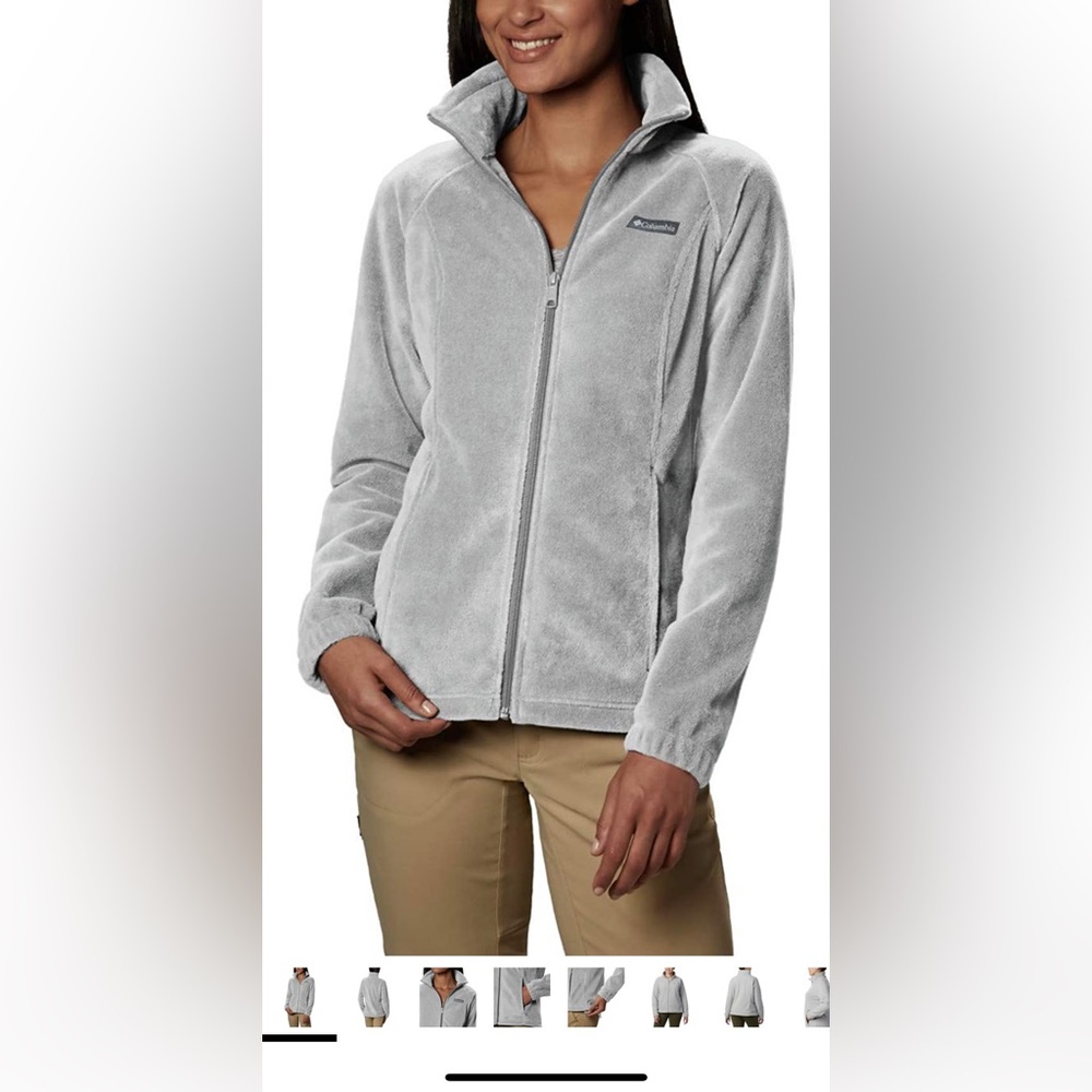 Columbia fleece zip up